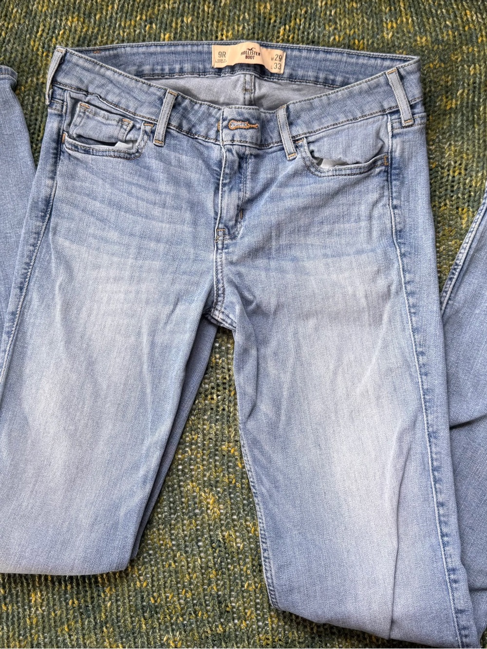 Hollister Light Wash Women's Jeans - Bootcut